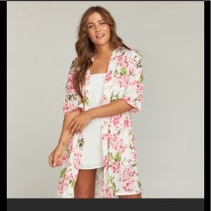 NWOT Show Me Your Mumu Floral Robe A.